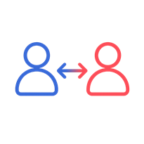 التحويل من شخص إلى شخص